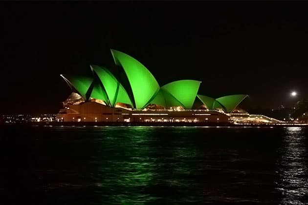 Зеленые паруса Сиднейской оперы