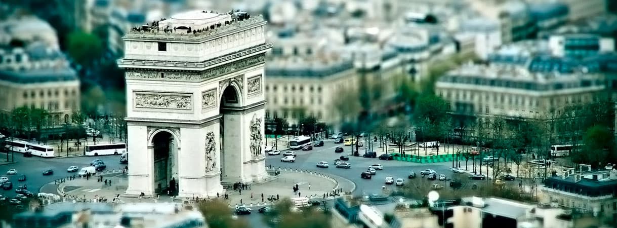 Париж Триумфальная арка
