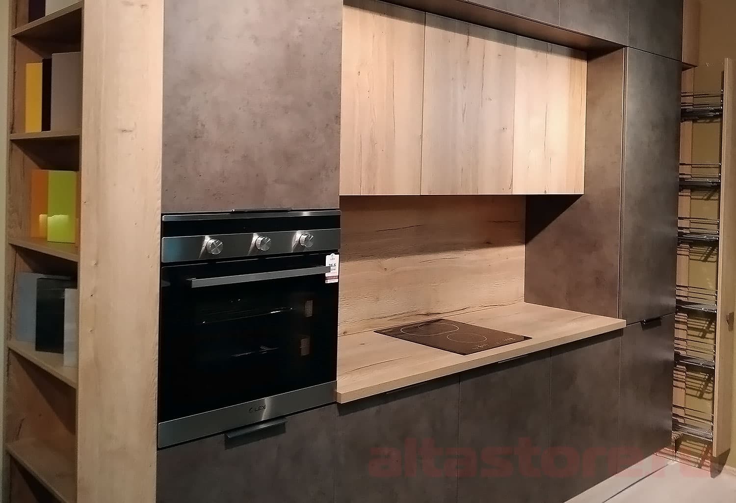 Кухонный гарнитур, цвет бетон - Компания «Маэстро»