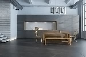 Кухня без ручек в стиле модерн - Компания «Маэстро»