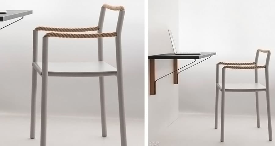 Веревочный стул от Ronan & Erwan Bouroullec для Artek