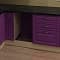 Кухня в фиолетовых цветах - Компания «Маэстро»